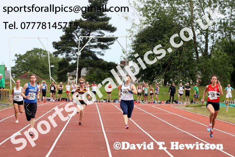 Womens 100 metres, 2019 NEMA Track and Field Champs, Monkton. Photo:  David T. Hewitson/Sports for All Pics